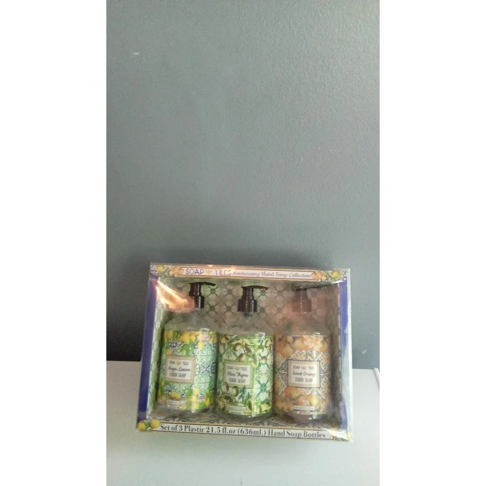 Soap Tress Moisturizing Hand‎ Soap Collection - Meyer Lemon, Olive Thyme